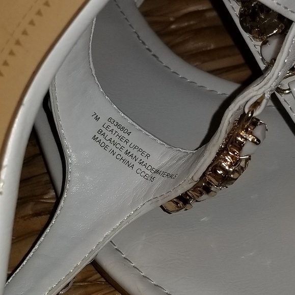 Isola white embellished Monica flat sandal - Picture 5 of 5